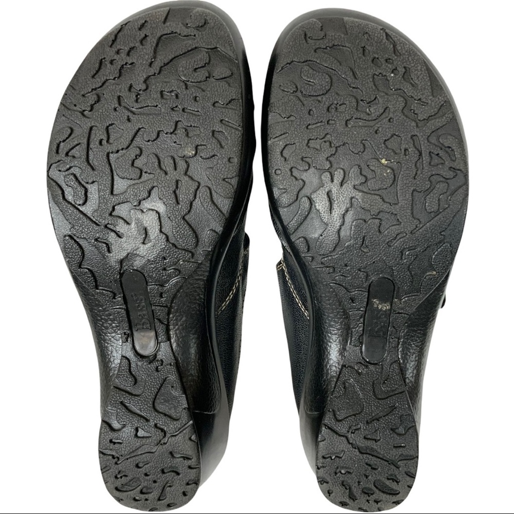 Bass Plymouth Black Comfortable Mary Jane Clog 7 - Picture 5 of 7